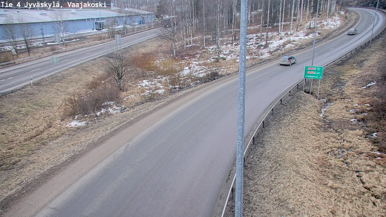 Kelikamerat Kuva Tie 4 Jyväskylä, Vaajakoski, Jyväskylä, Keski-Suomi