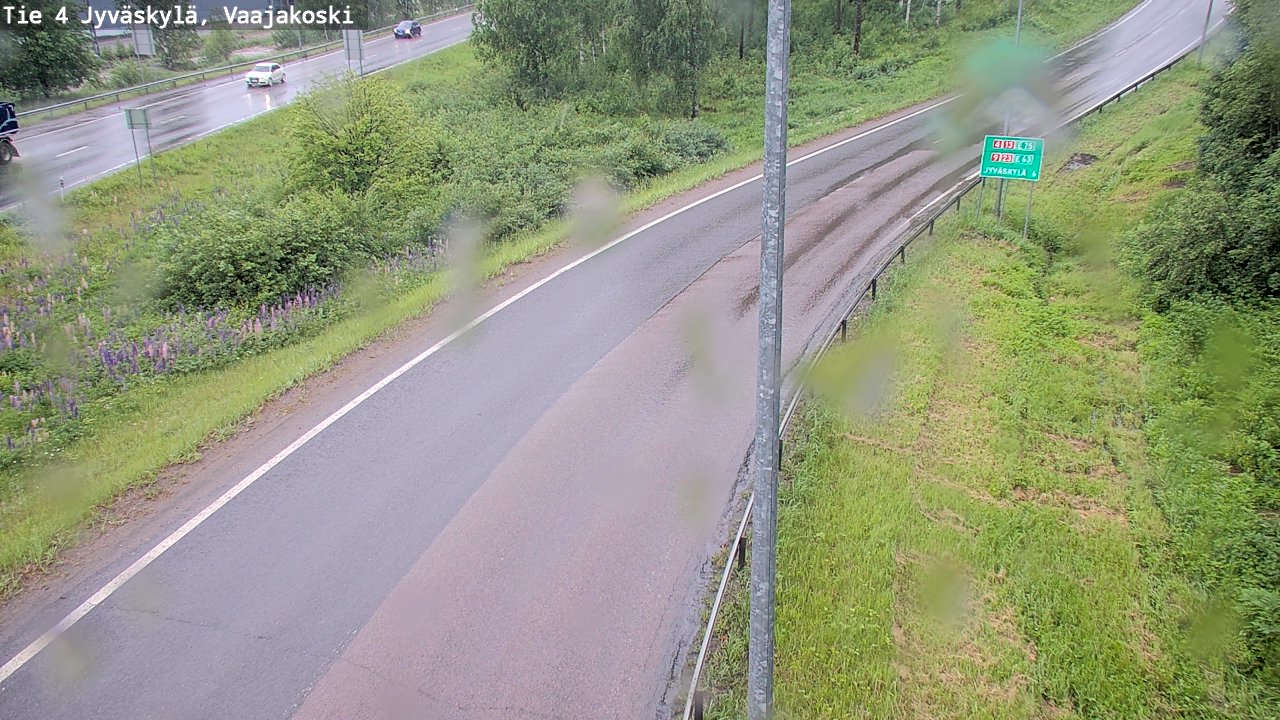 Kelikamerat Kuva Tie 4 Jyväskylä, Vaajakoski, Jyväskylä, Keski-Suomi