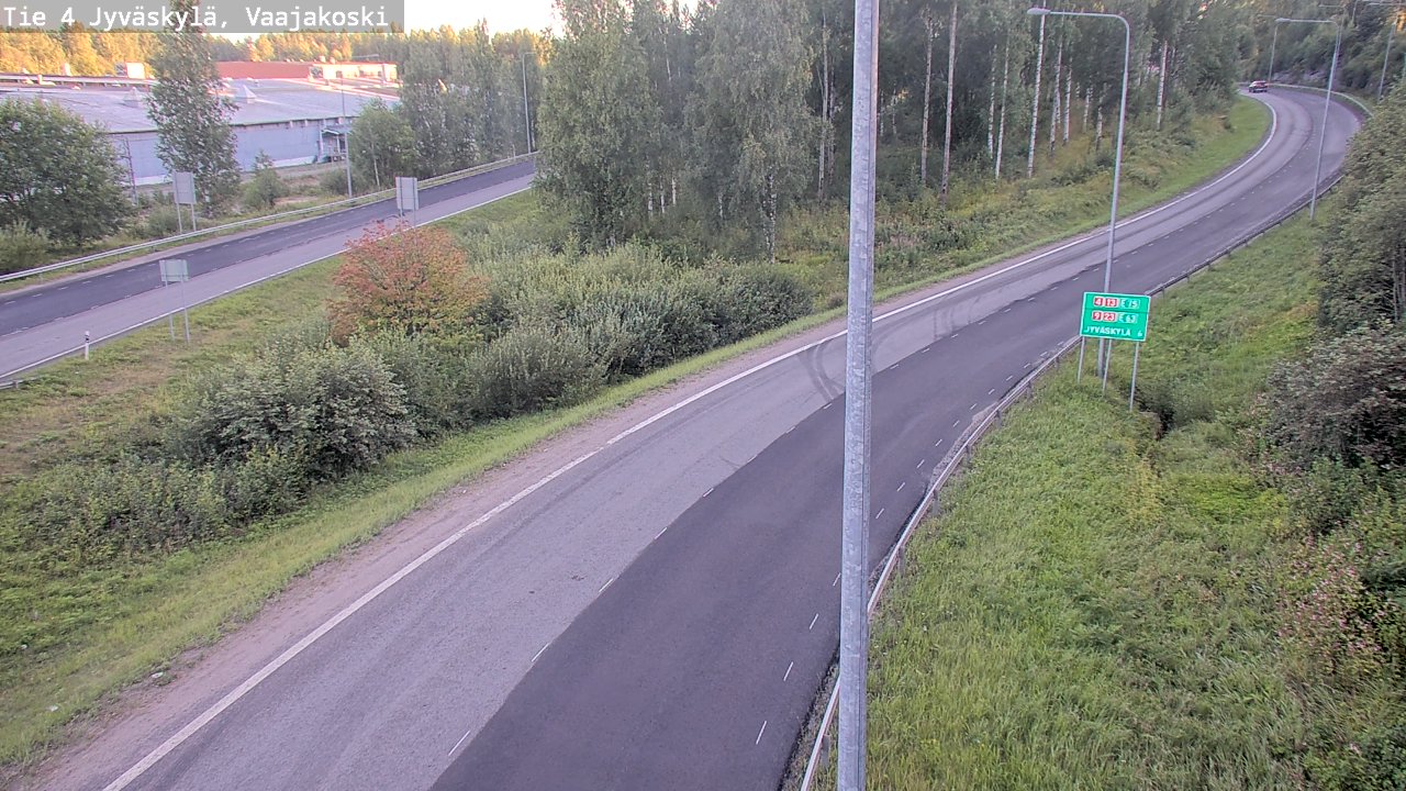 Kelikamerat Kuva Tie 4 Jyväskylä, Vaajakoski, Jyväskylä, Keski-Suomi