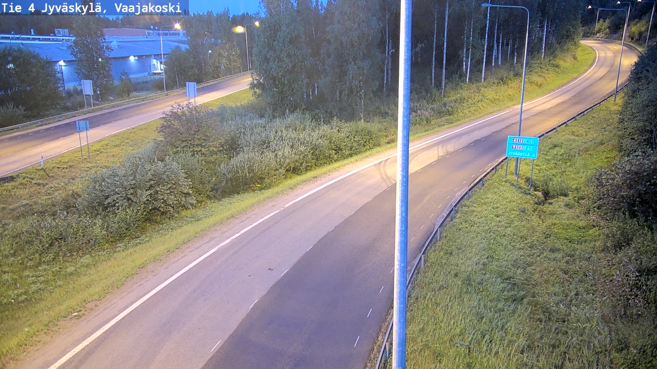 Kelikamerat Kuva Tie 4 Jyväskylä, Vaajakoski, Jyväskylä, Keski-Suomi