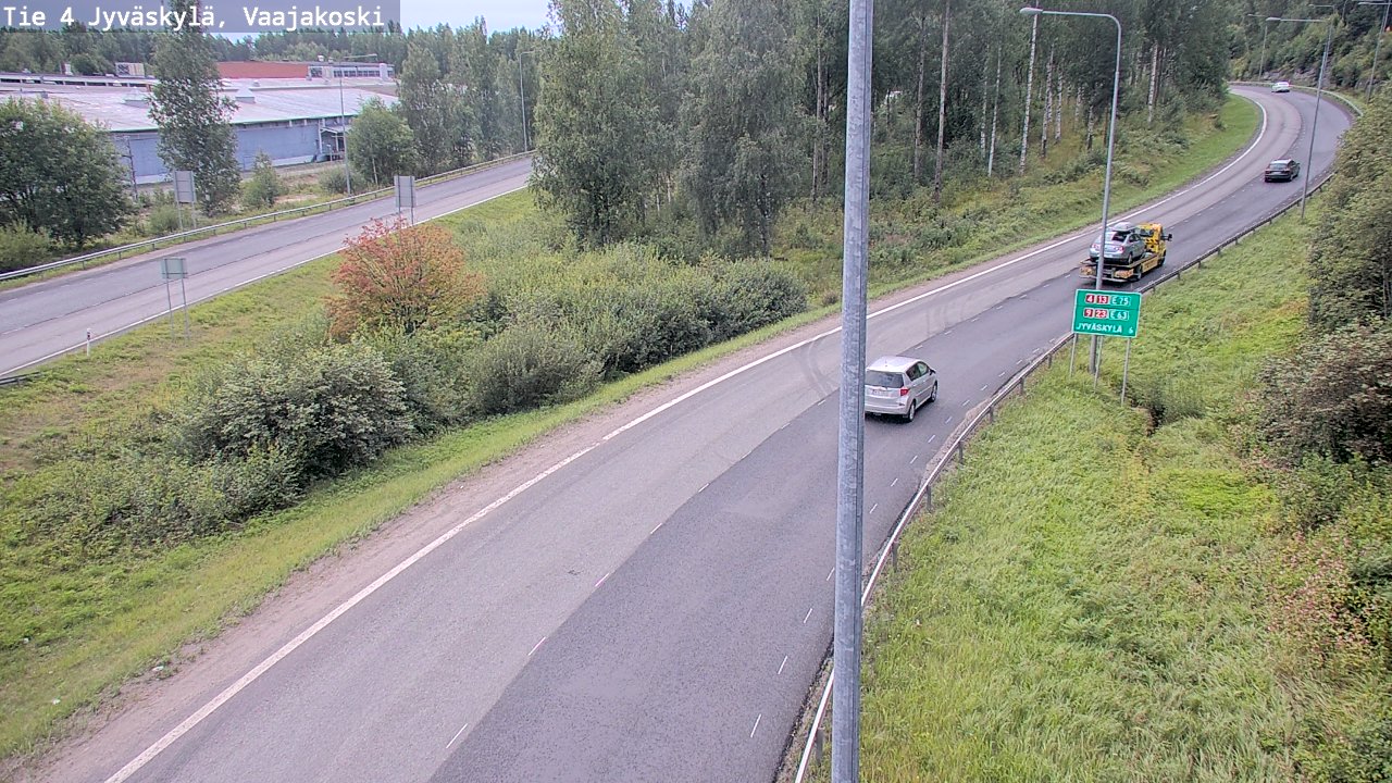 Kelikamerat Kuva Tie 4 Jyväskylä, Vaajakoski, Jyväskylä, Keski-Suomi