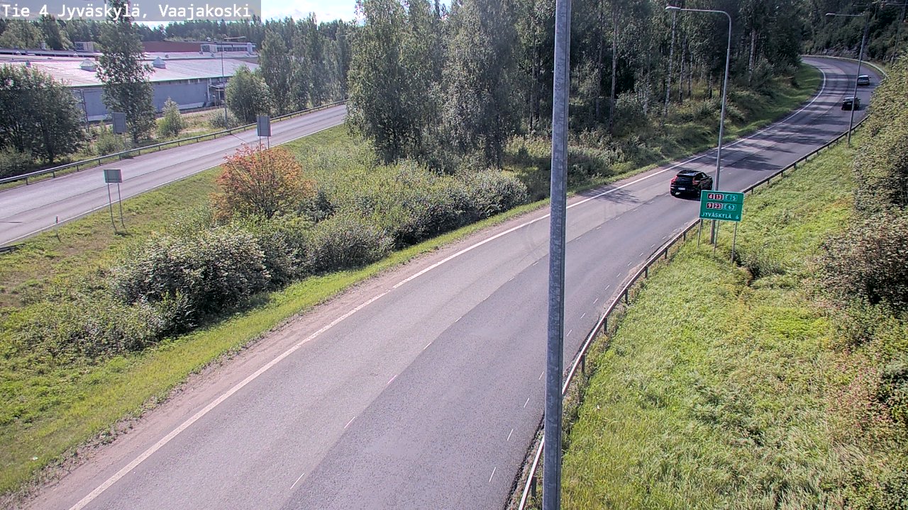 Kelikamerat Kuva Tie 4 Jyväskylä, Vaajakoski, Jyväskylä, Keski-Suomi