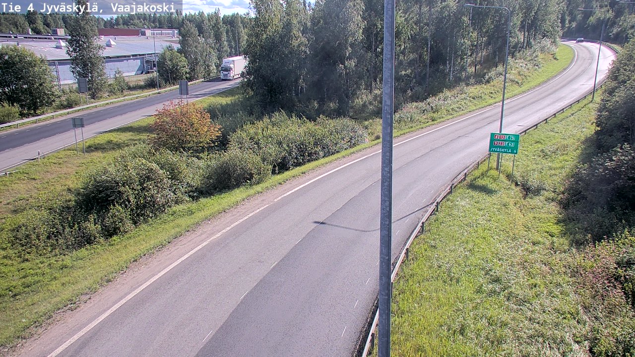 Kelikamerat Kuva Tie 4 Jyväskylä, Vaajakoski, Jyväskylä, Keski-Suomi