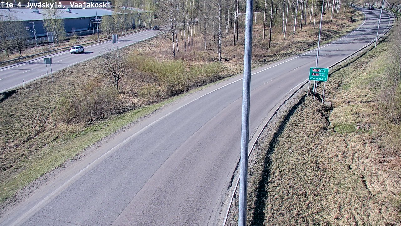 Kelikamerat Kuva Tie 4 Jyväskylä, Vaajakoski, Jyväskylä, Keski-Suomi