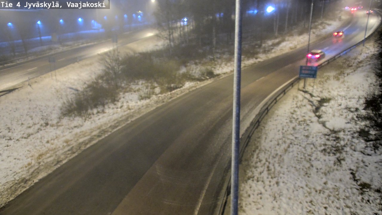 Weather Camera Image Väg 4 Jyväskylä, Vaajakoski, Jyväskylä, Keski-Suomi