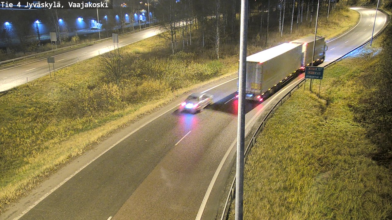 Kelikamerat Kuva Tie 4 Jyväskylä, Vaajakoski, Jyväskylä, Keski-Suomi