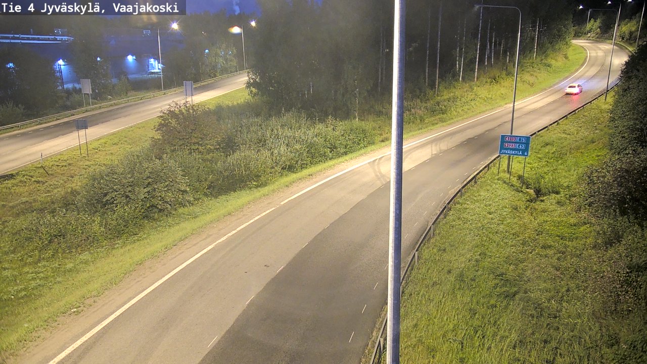 Kelikamerat Kuva Tie 4 Jyväskylä, Vaajakoski, Jyväskylä, Keski-Suomi