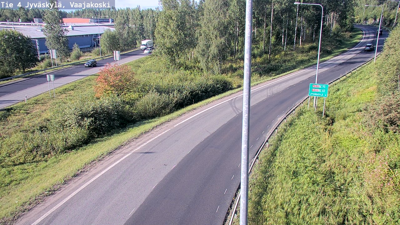 Kelikamerat Kuva Tie 4 Jyväskylä, Vaajakoski, Jyväskylä, Keski-Suomi