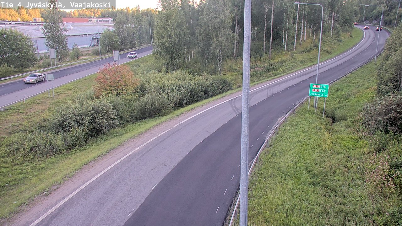 Kelikamerat Kuva Tie 4 Jyväskylä, Vaajakoski, Jyväskylä, Keski-Suomi
