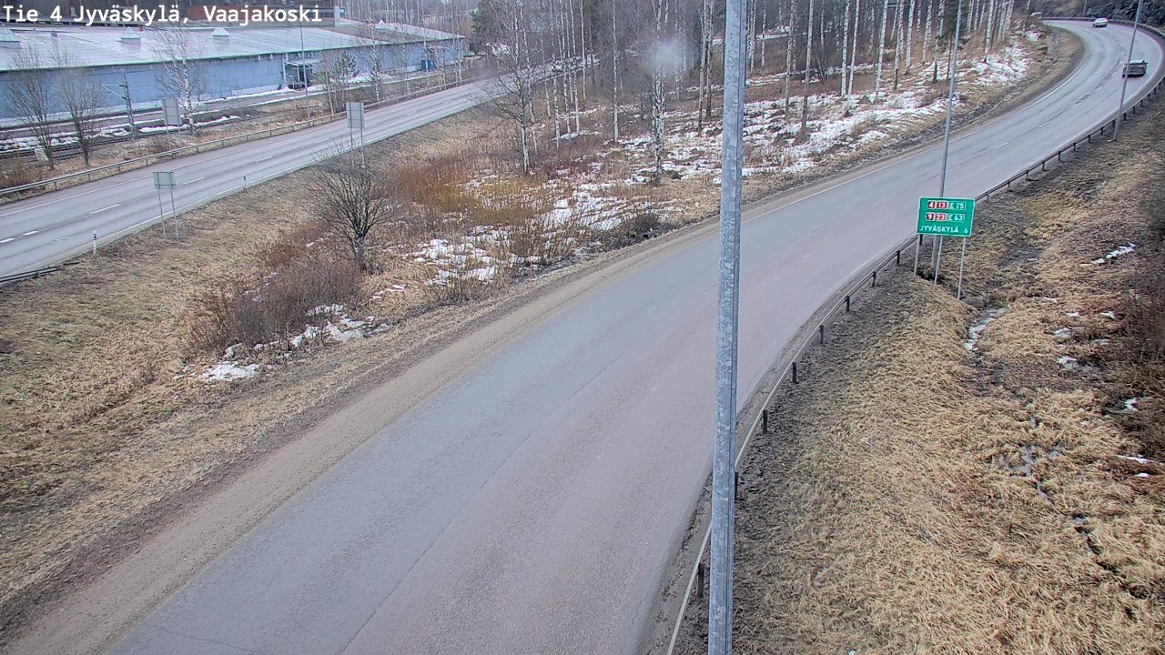 Kelikamerat Kuva Tie 4 Jyväskylä, Vaajakoski, Jyväskylä, Keski-Suomi