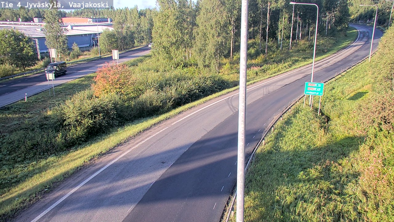 Kelikamerat Kuva Tie 4 Jyväskylä, Vaajakoski, Jyväskylä, Keski-Suomi