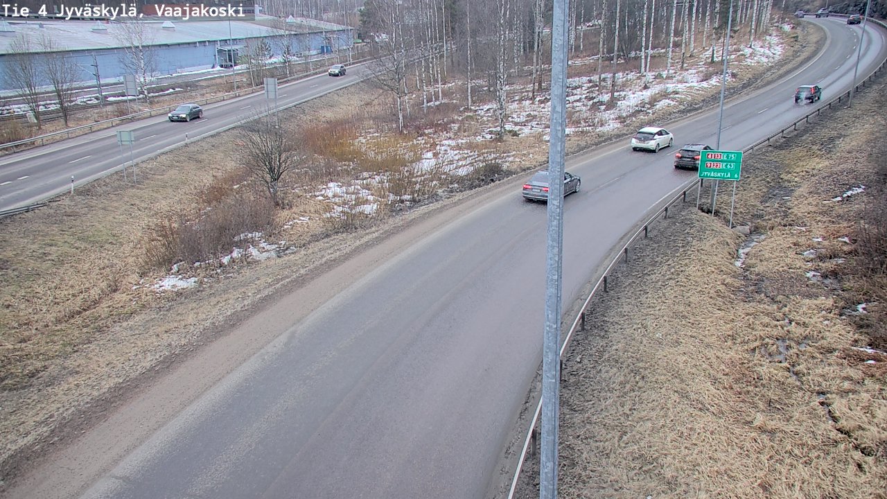 Kelikamerat Kuva Tie 4 Jyväskylä, Vaajakoski, Jyväskylä, Keski-Suomi