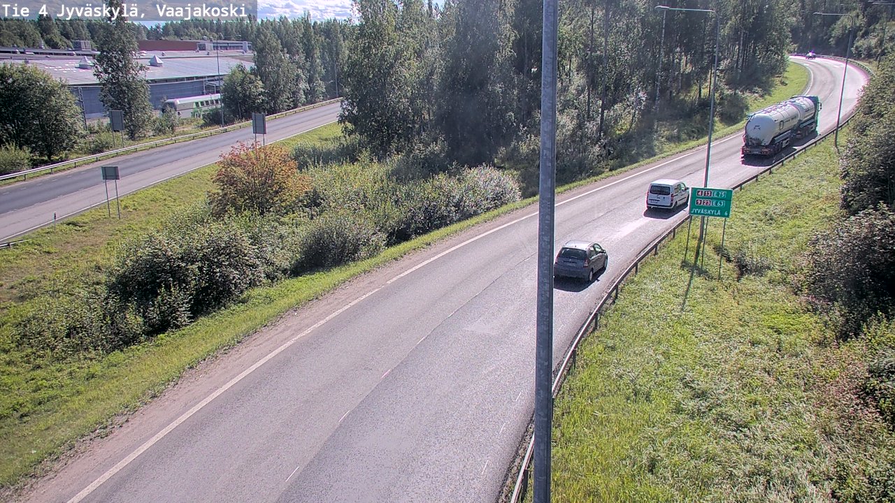 Kelikamerat Kuva Tie 4 Jyväskylä, Vaajakoski, Jyväskylä, Keski-Suomi