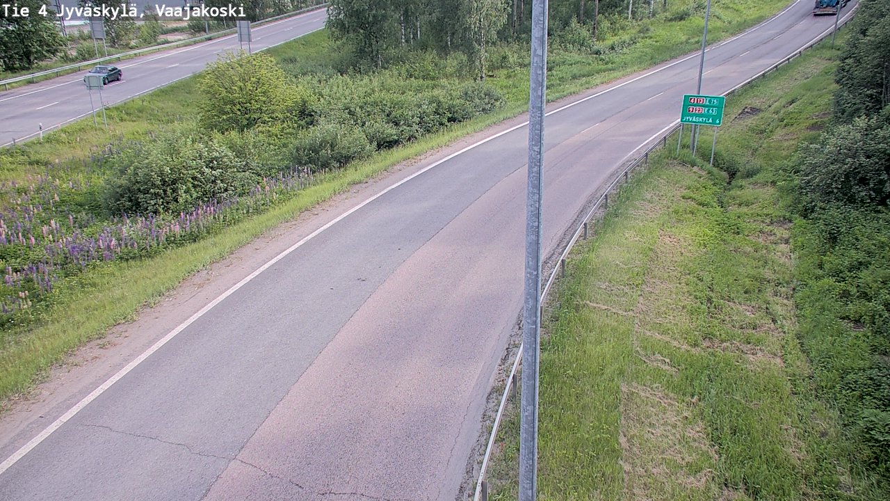 Kelikamerat Kuva Tie 4 Jyväskylä, Vaajakoski, Jyväskylä, Keski-Suomi
