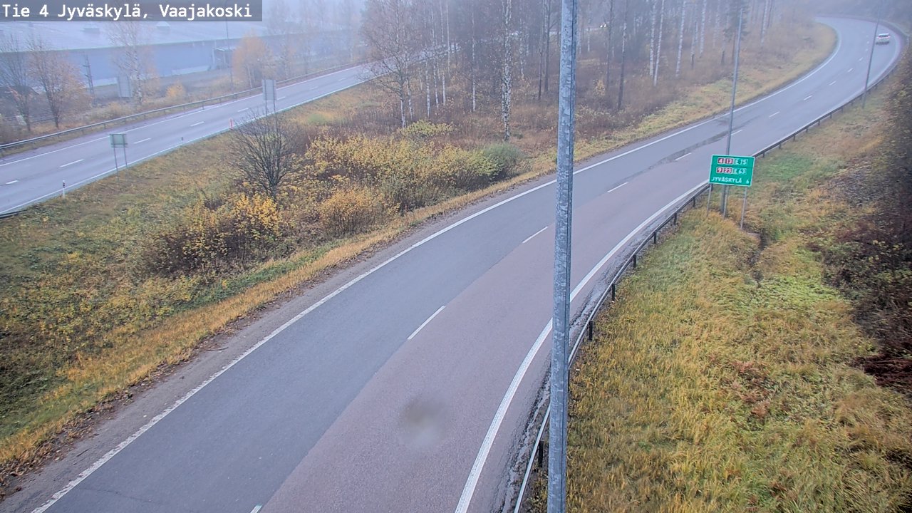 Kelikamerat Kuva Tie 4 Jyväskylä, Vaajakoski, Jyväskylä, Keski-Suomi