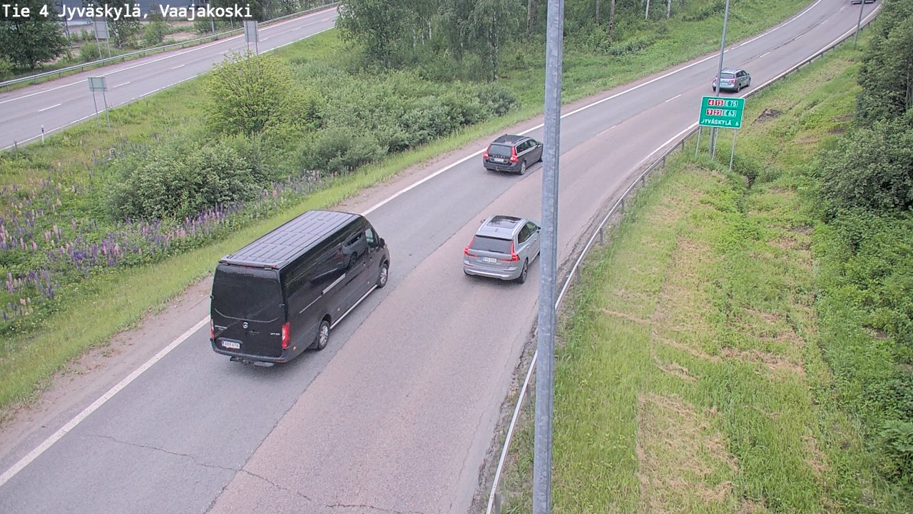 Kelikamerat Kuva Tie 4 Jyväskylä, Vaajakoski, Jyväskylä, Keski-Suomi