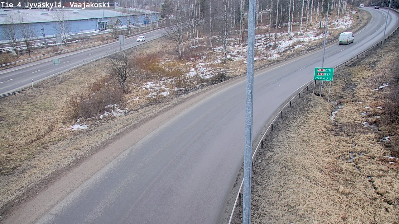 Kelikamerat Kuva Tie 4 Jyväskylä, Vaajakoski, Jyväskylä, Keski-Suomi
