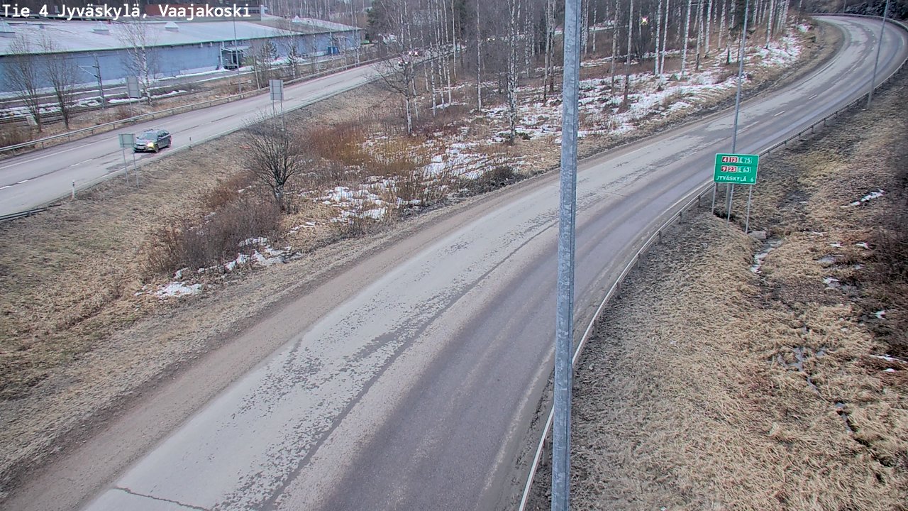 Kelikamerat Kuva Tie 4 Jyväskylä, Vaajakoski, Jyväskylä, Keski-Suomi