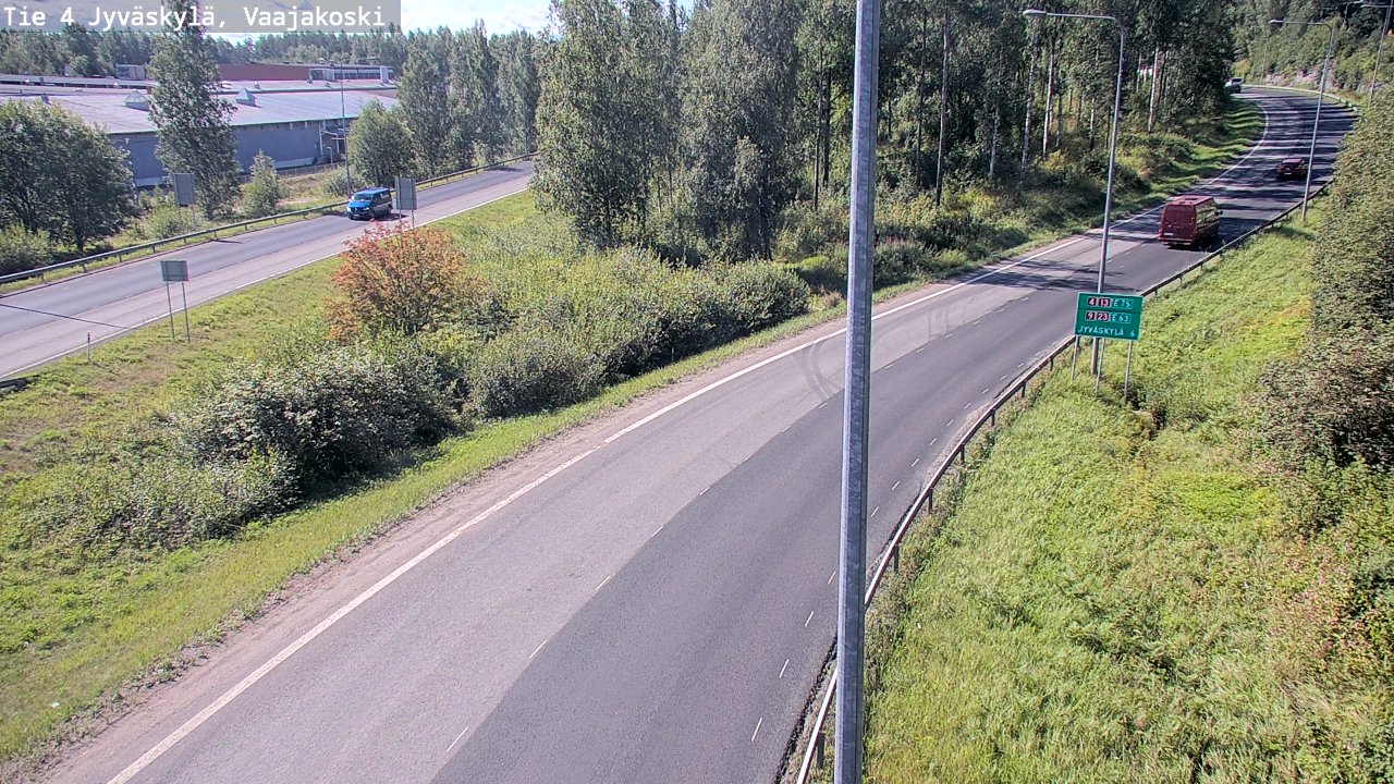 Kelikamerat Kuva Tie 4 Jyväskylä, Vaajakoski, Jyväskylä, Keski-Suomi