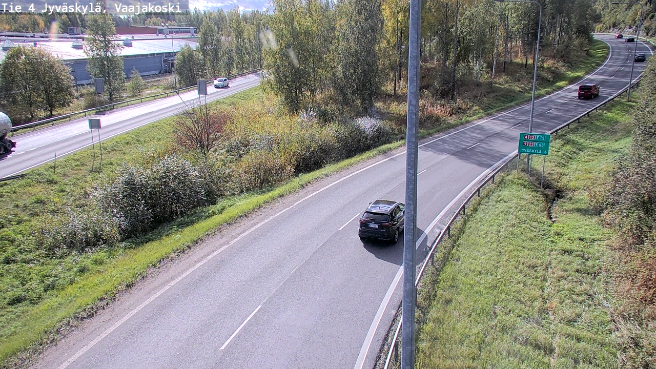 Kelikamerat Kuva Tie 4 Jyväskylä, Vaajakoski, Jyväskylä, Keski-Suomi