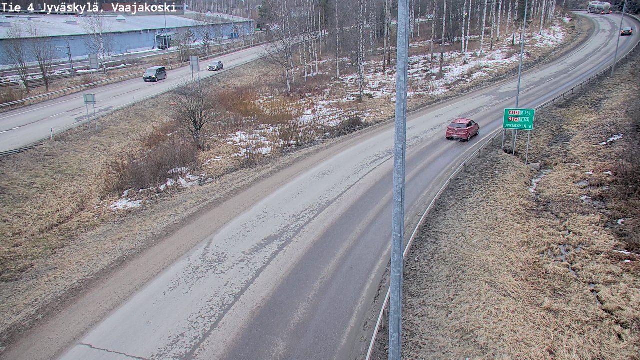 Kelikamerat Kuva Tie 4 Jyväskylä, Vaajakoski, Jyväskylä, Keski-Suomi