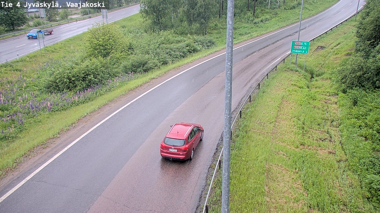 Kelikamerat Kuva Tie 4 Jyväskylä, Vaajakoski, Jyväskylä, Keski-Suomi