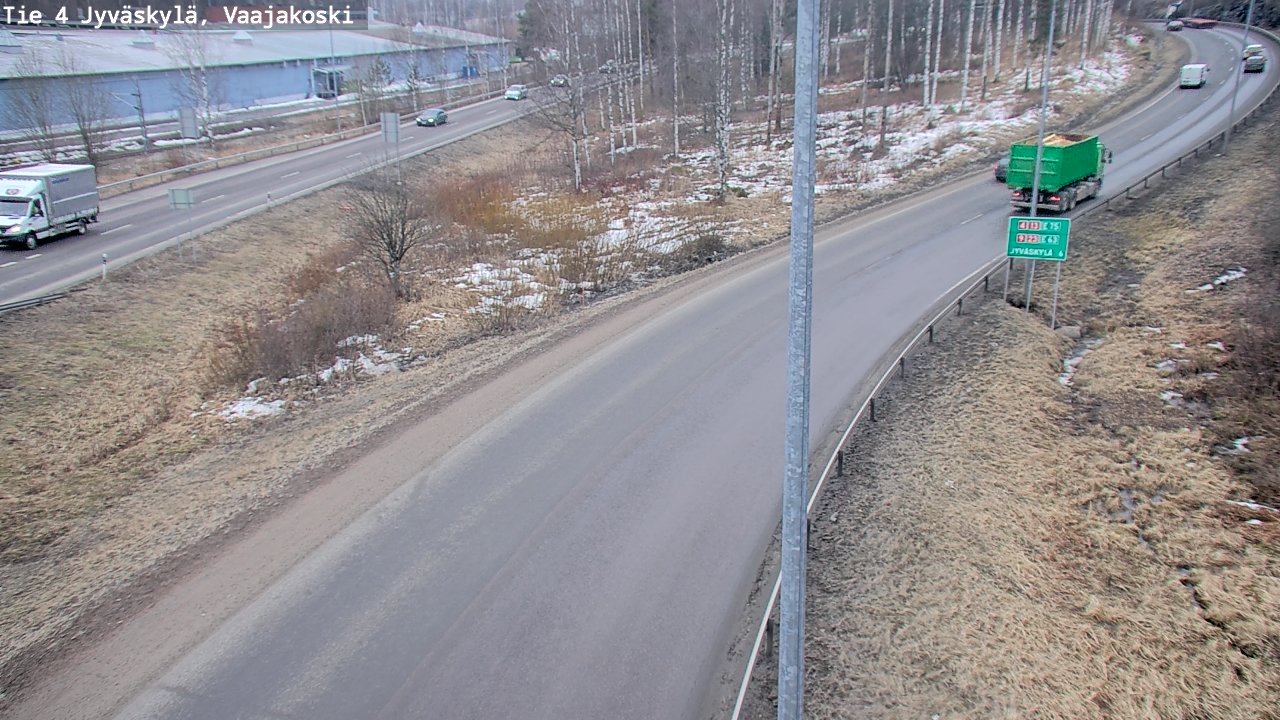 Kelikamerat Kuva Tie 4 Jyväskylä, Vaajakoski, Jyväskylä, Keski-Suomi