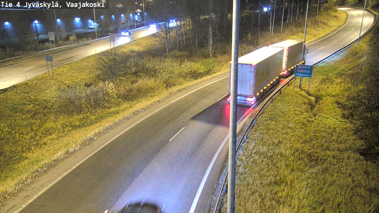 Kelikamerat Kuva Tie 4 Jyväskylä, Vaajakoski, Jyväskylä, Keski-Suomi