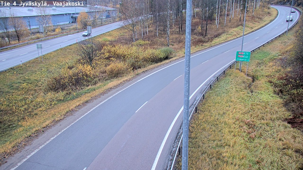 Kelikamerat Kuva Tie 4 Jyväskylä, Vaajakoski, Jyväskylä, Keski-Suomi