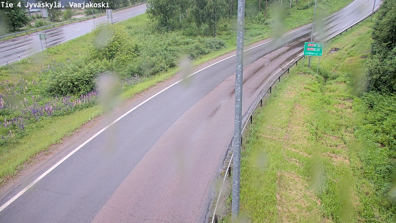 Kelikamerat Kuva Tie 4 Jyväskylä, Vaajakoski, Jyväskylä, Keski-Suomi