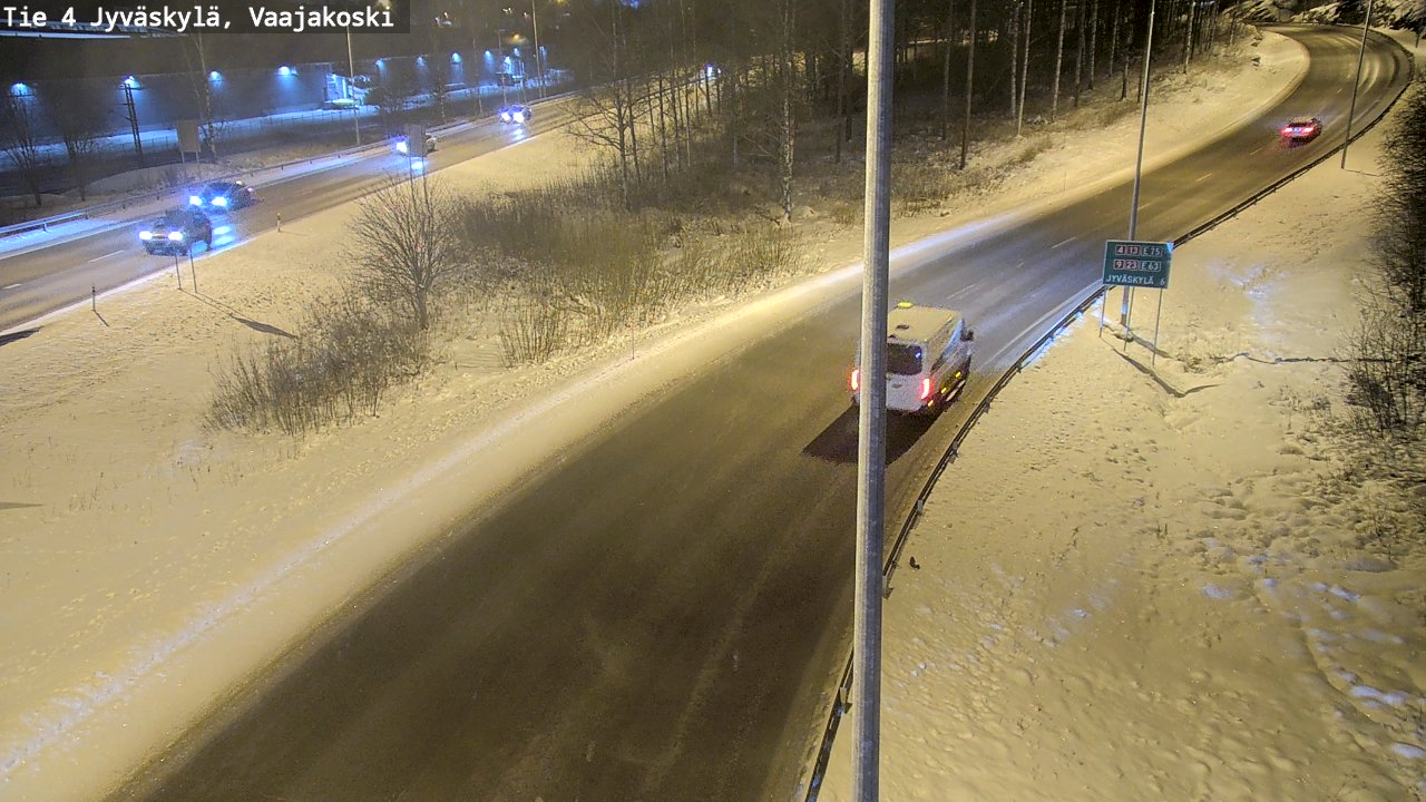 Kelikamerat Kuva Tie 4 Jyväskylä, Vaajakoski, Jyväskylä, Keski-Suomi