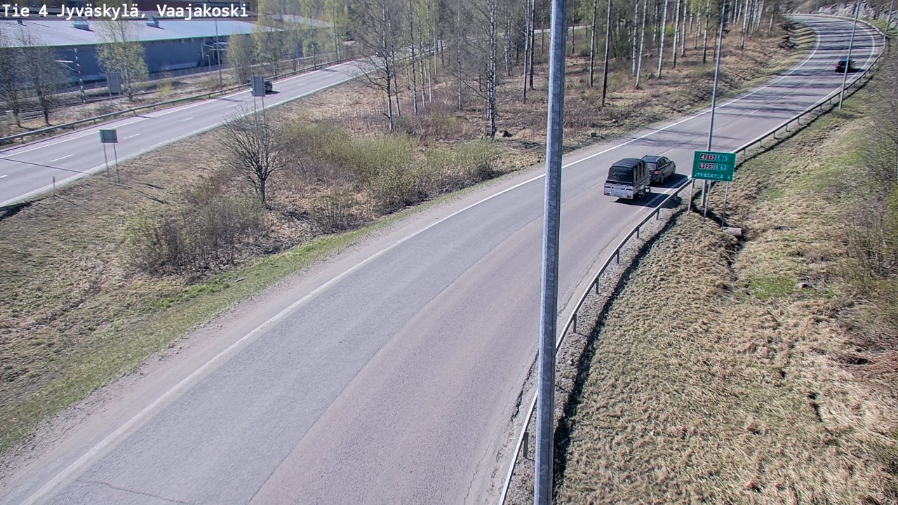 Kelikamerat Kuva Tie 4 Jyväskylä, Vaajakoski, Jyväskylä, Keski-Suomi