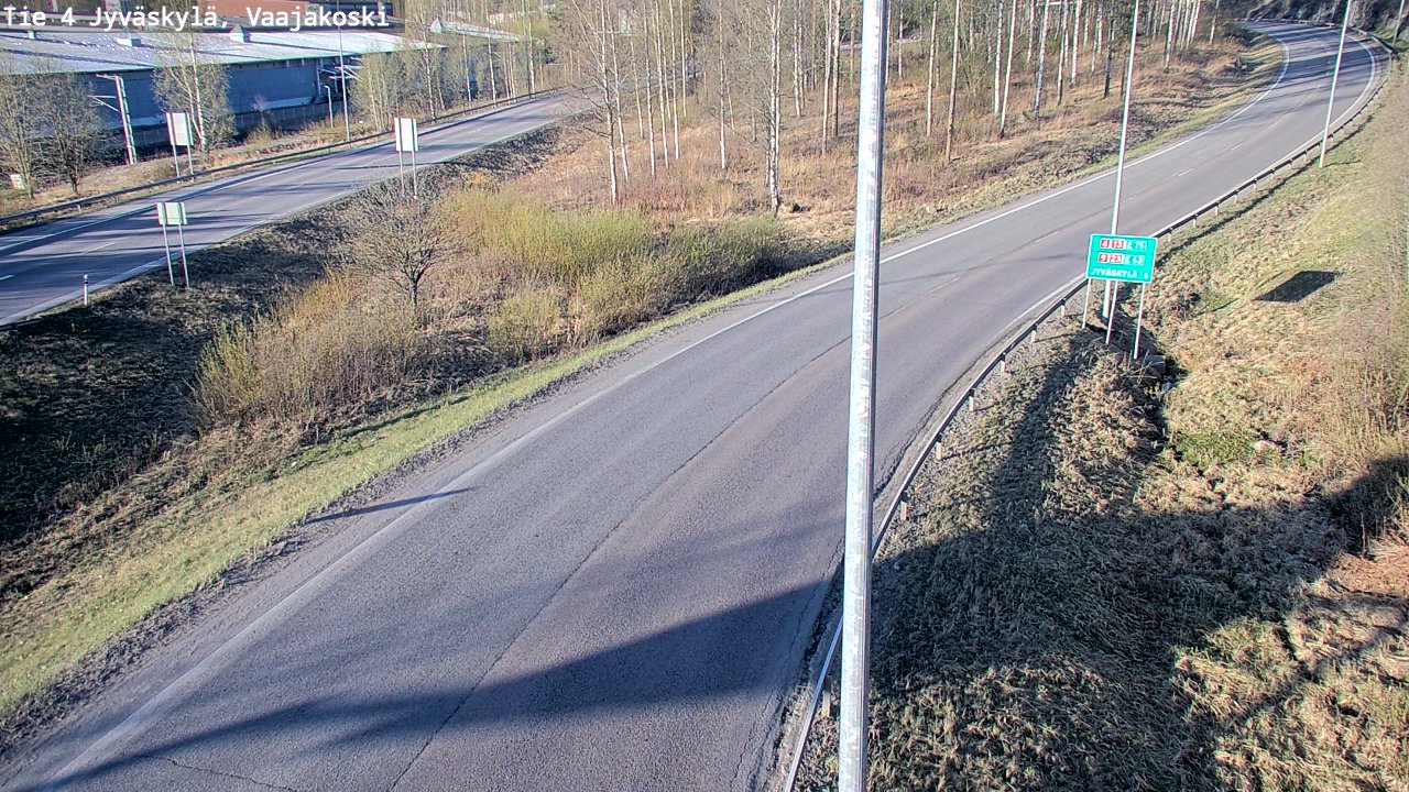 Kelikamerat Kuva Tie 4 Jyväskylä, Vaajakoski, Jyväskylä, Keski-Suomi