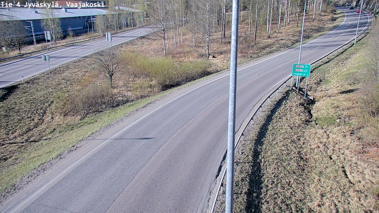 Kelikamerat Kuva Tie 4 Jyväskylä, Vaajakoski, Jyväskylä, Keski-Suomi