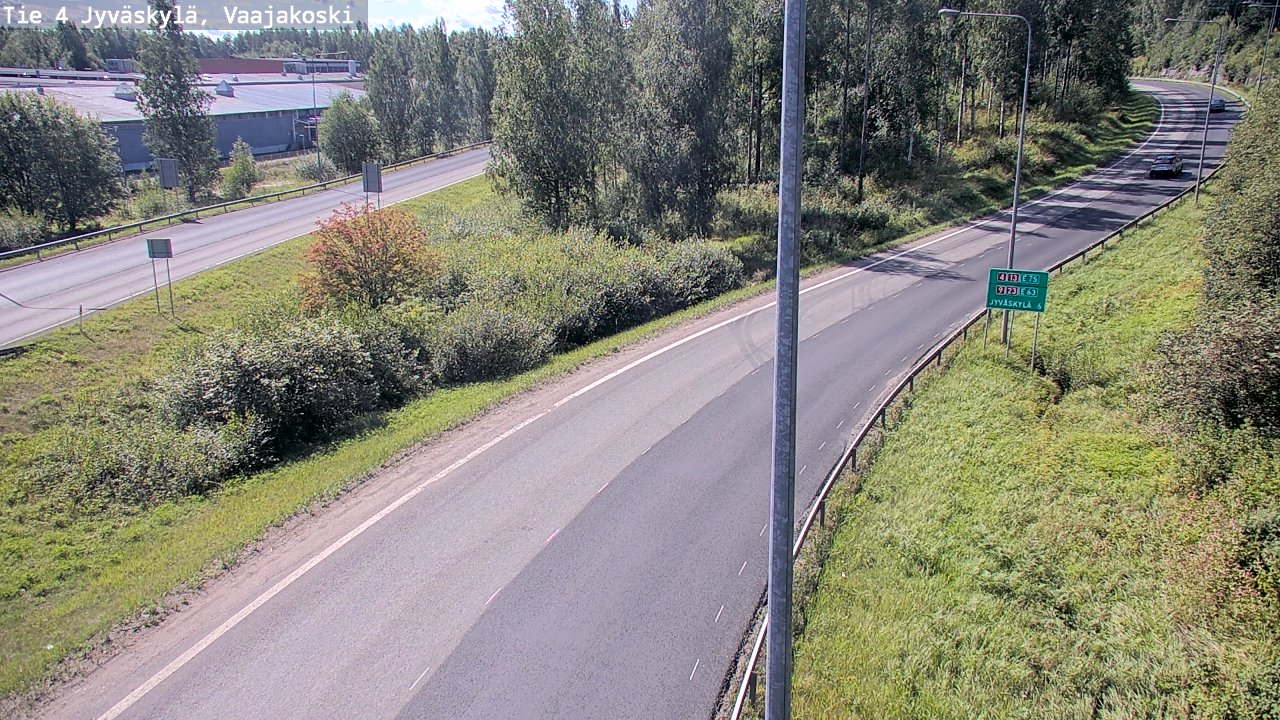 Kelikamerat Kuva Tie 4 Jyväskylä, Vaajakoski, Jyväskylä, Keski-Suomi