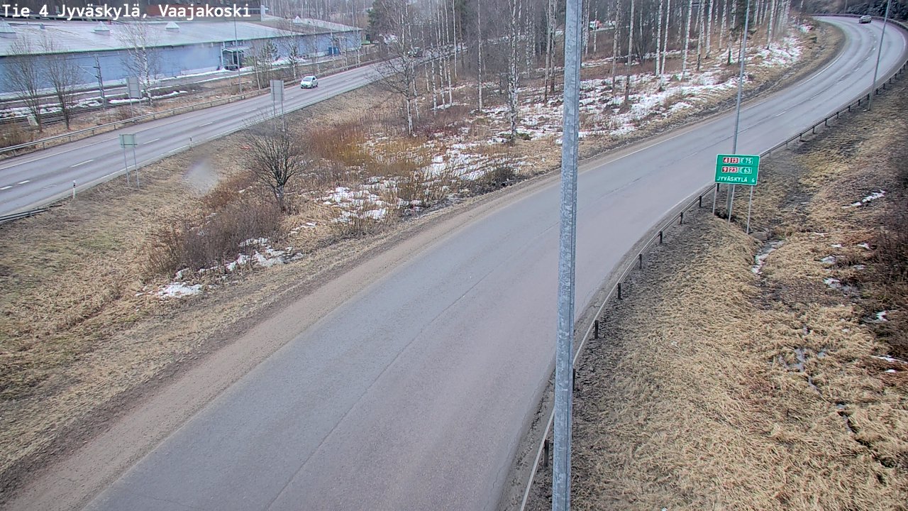 Kelikamerat Kuva Tie 4 Jyväskylä, Vaajakoski, Jyväskylä, Keski-Suomi