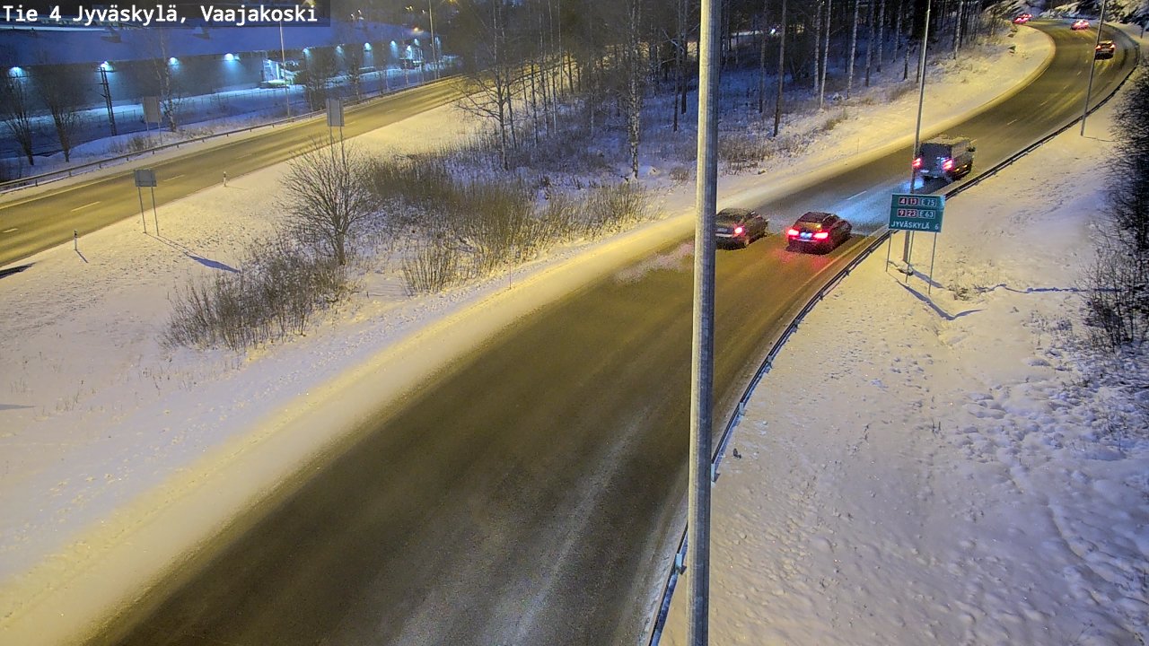 Kelikamerat Kuva Tie 4 Jyväskylä, Vaajakoski, Jyväskylä, Keski-Suomi