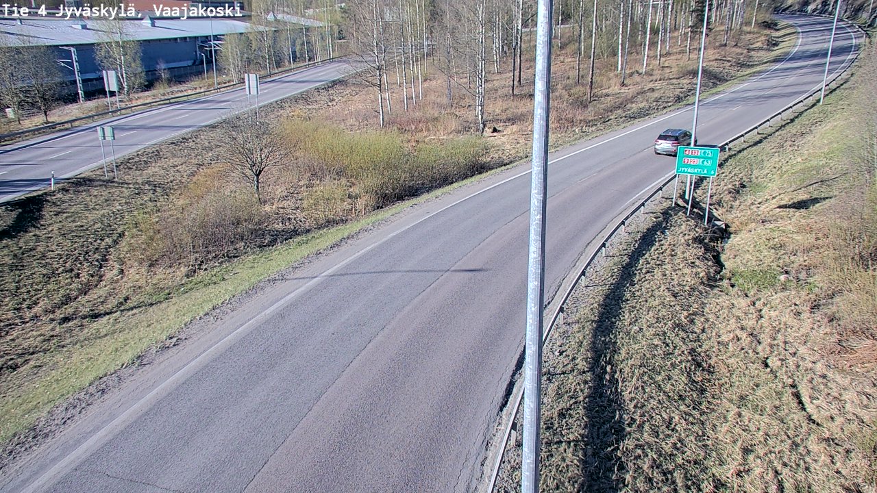 Kelikamerat Kuva Tie 4 Jyväskylä, Vaajakoski, Jyväskylä, Keski-Suomi