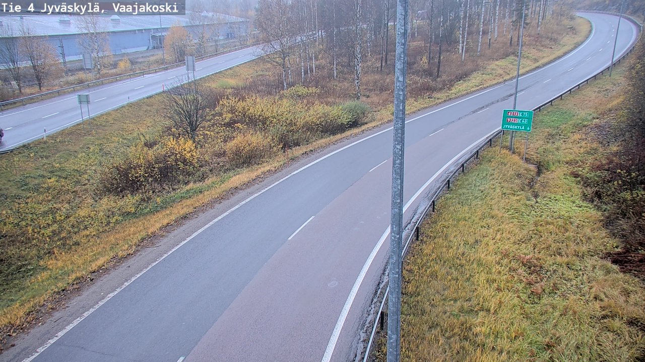 Kelikamerat Kuva Tie 4 Jyväskylä, Vaajakoski, Jyväskylä, Keski-Suomi