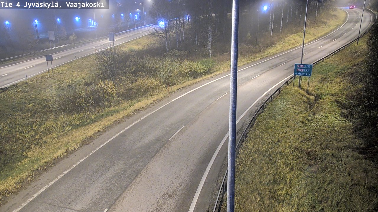 Kelikamerat Kuva Tie 4 Jyväskylä, Vaajakoski, Jyväskylä, Keski-Suomi