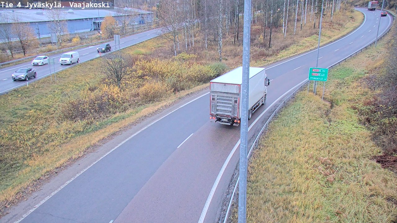 Kelikamerat Kuva Tie 4 Jyväskylä, Vaajakoski, Jyväskylä, Keski-Suomi