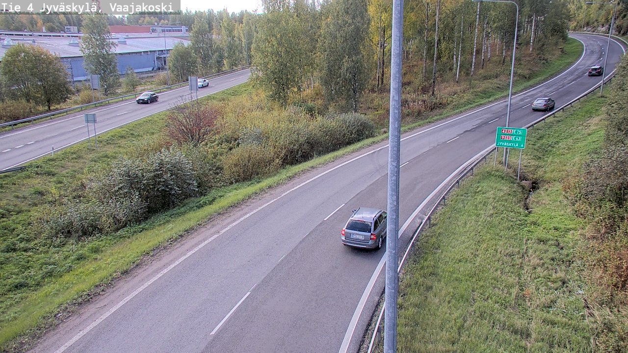 Kelikamerat Kuva Tie 4 Jyväskylä, Vaajakoski, Jyväskylä, Keski-Suomi
