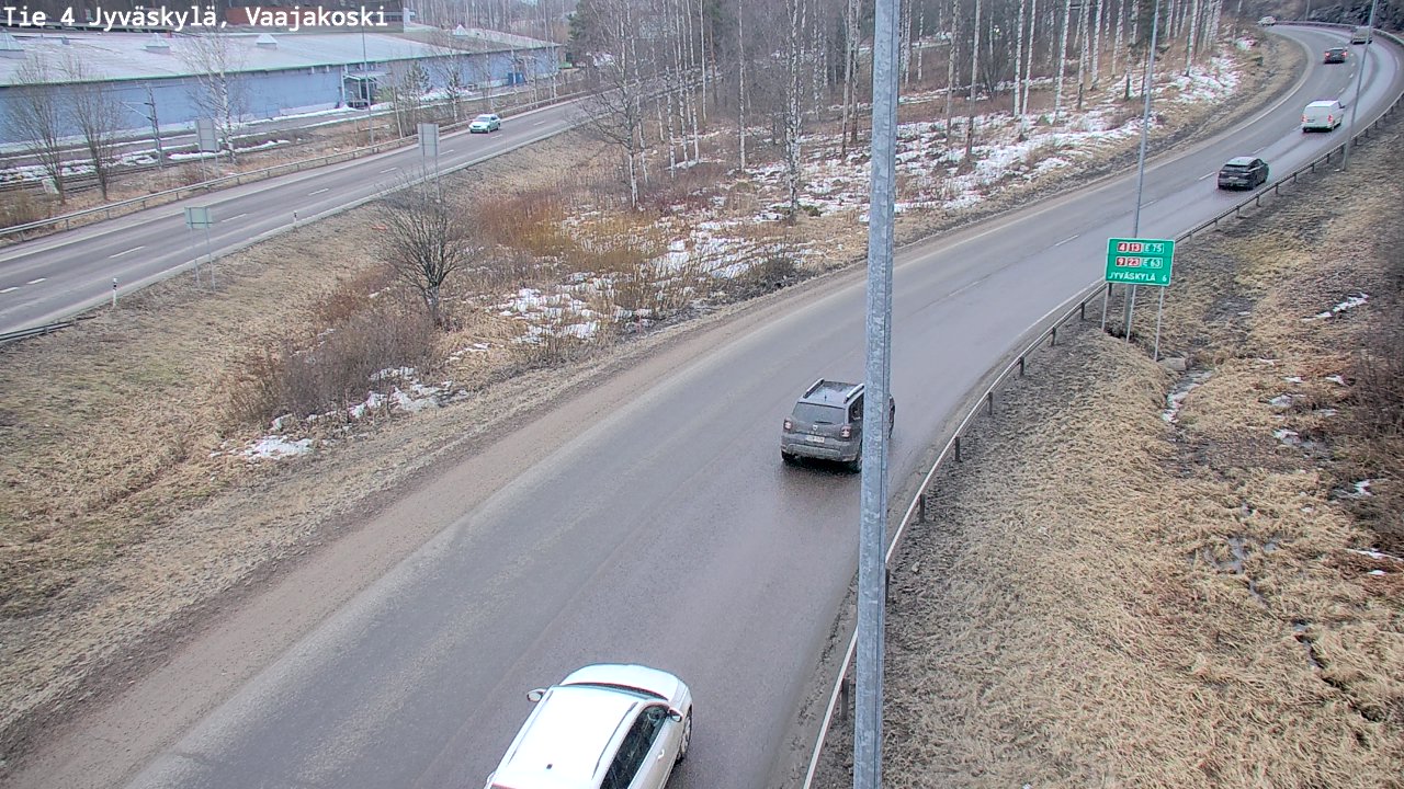 Kelikamerat Kuva Tie 4 Jyväskylä, Vaajakoski, Jyväskylä, Keski-Suomi