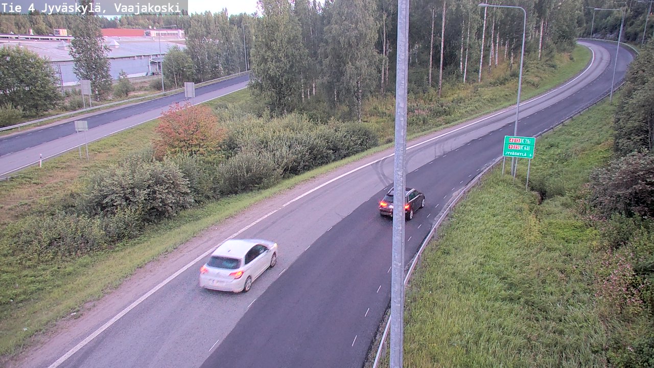 Kelikamerat Kuva Tie 4 Jyväskylä, Vaajakoski, Jyväskylä, Keski-Suomi