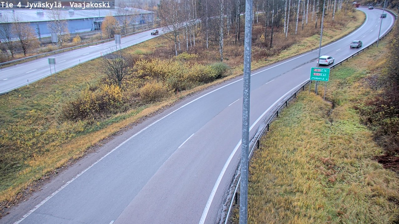 Kelikamerat Kuva Tie 4 Jyväskylä, Vaajakoski, Jyväskylä, Keski-Suomi