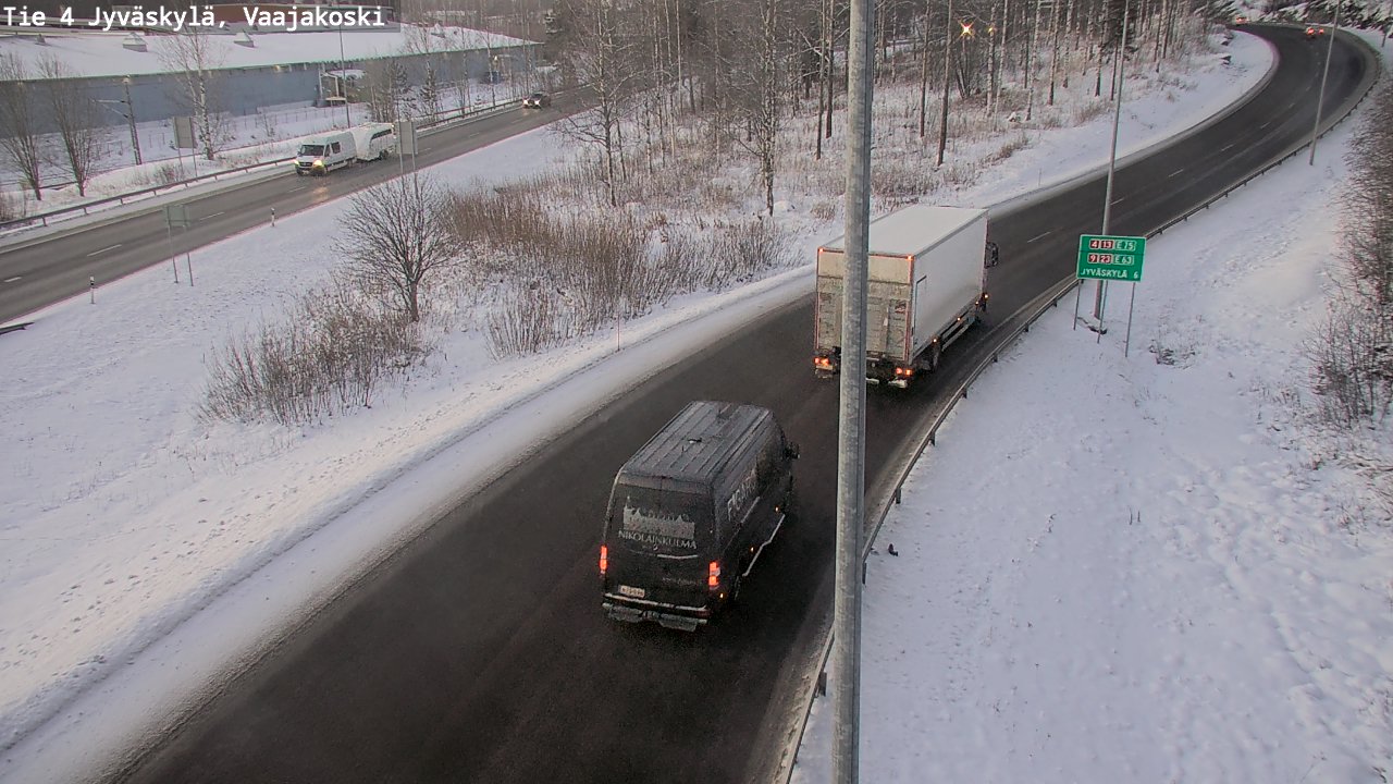 Kelikamerat Kuva Tie 4 Jyväskylä, Vaajakoski, Jyväskylä, Keski-Suomi