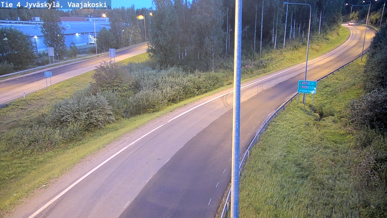 Kelikamerat Kuva Tie 4 Jyväskylä, Vaajakoski, Jyväskylä, Keski-Suomi
