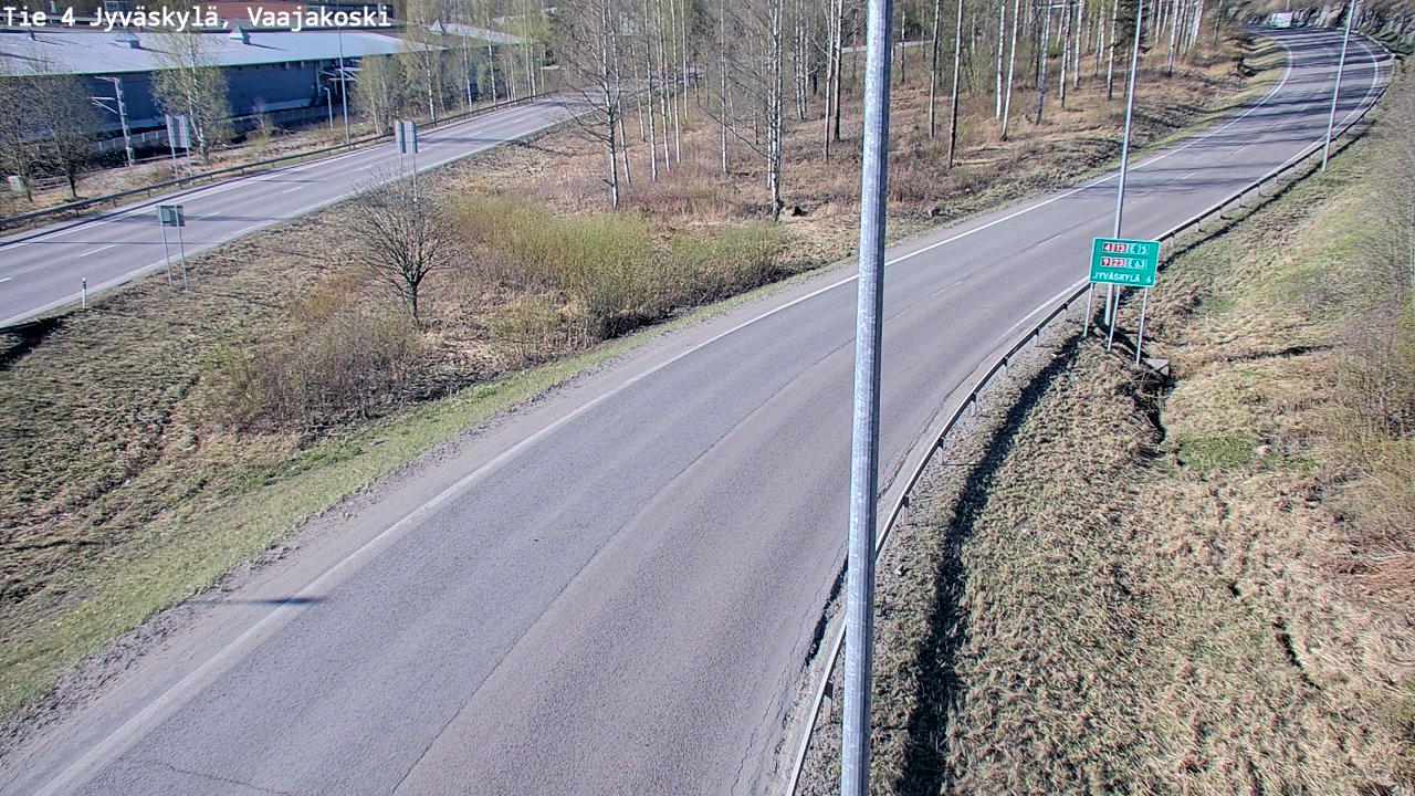 Kelikamerat Kuva Tie 4 Jyväskylä, Vaajakoski, Jyväskylä, Keski-Suomi