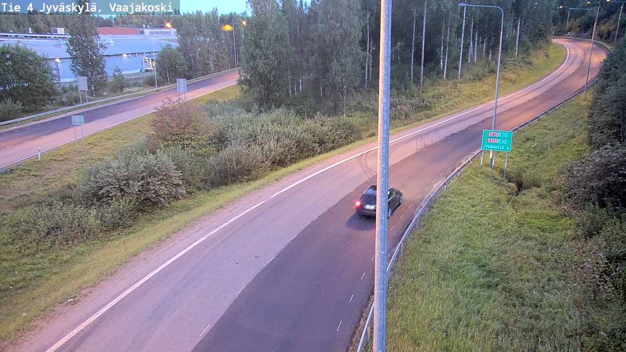 Kelikamerat Kuva Tie 4 Jyväskylä, Vaajakoski, Jyväskylä, Keski-Suomi