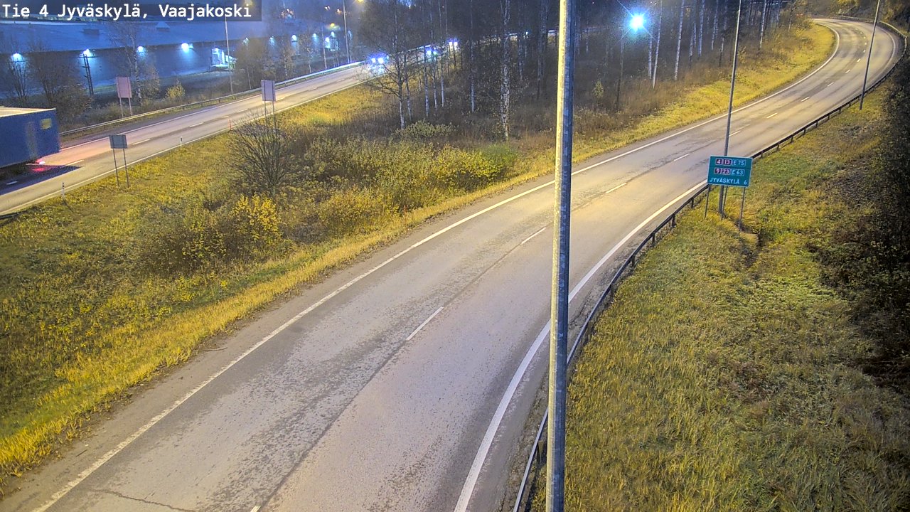 Kelikamerat Kuva Tie 4 Jyväskylä, Vaajakoski, Jyväskylä, Keski-Suomi